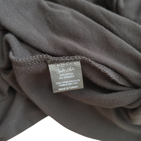 Foxblood Annabelle Sleeve Romper Size Small Black Goth Witchy ALT Girl - Picture 7 of 9